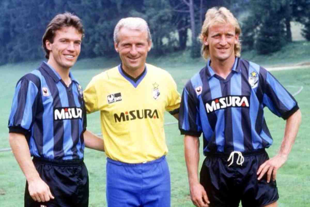Matthaus,Trapattoni e Brehme, simboli dell'inter di pellegrini