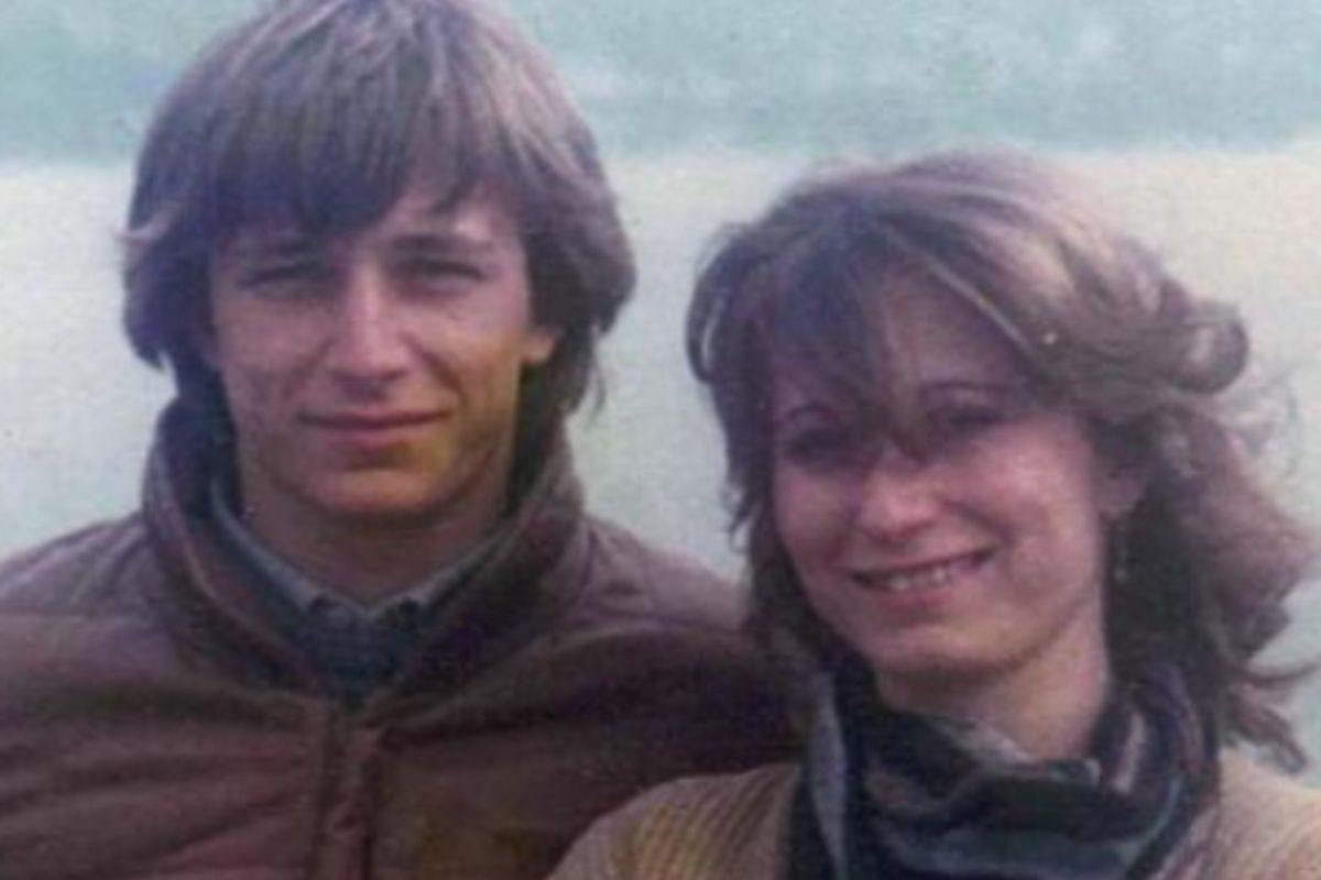 Il calciatore Denis Bergamini con la sua compagna