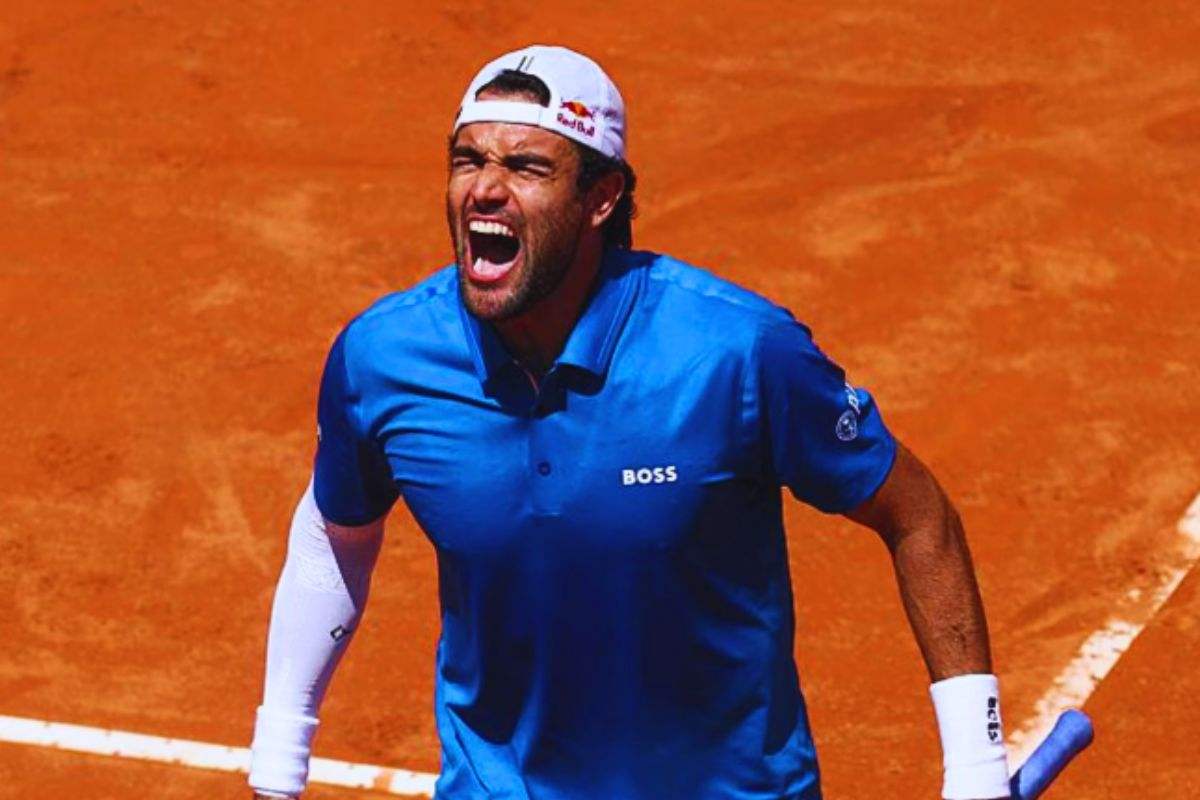 Il tennista romano Matteo Berrettini