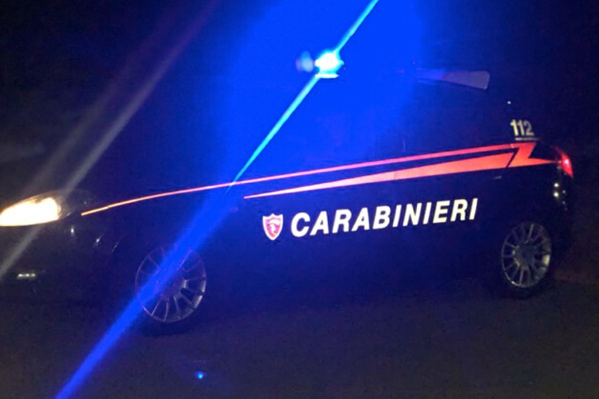Intervento dei Carabinieri nella notte