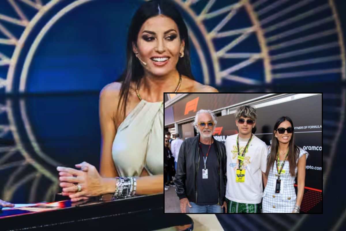 La famiglia Briatore insieme