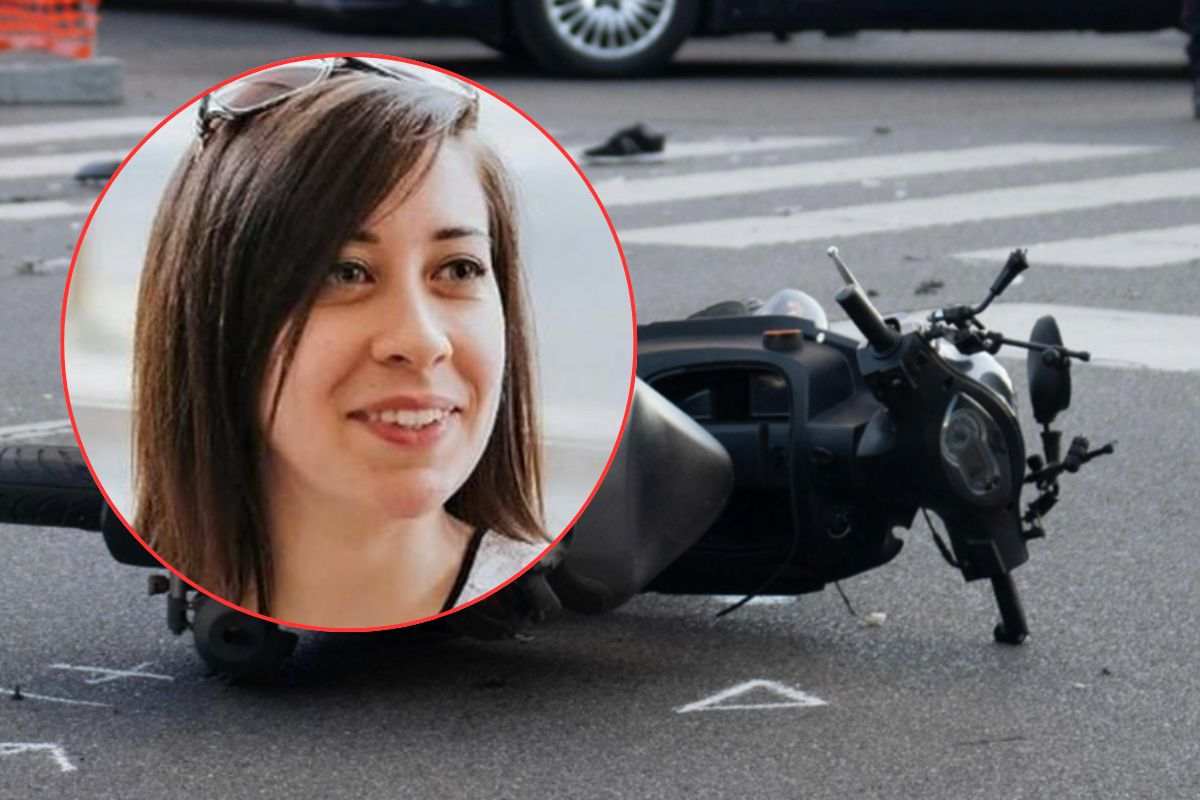 Lo scooter di Valeria Necchi