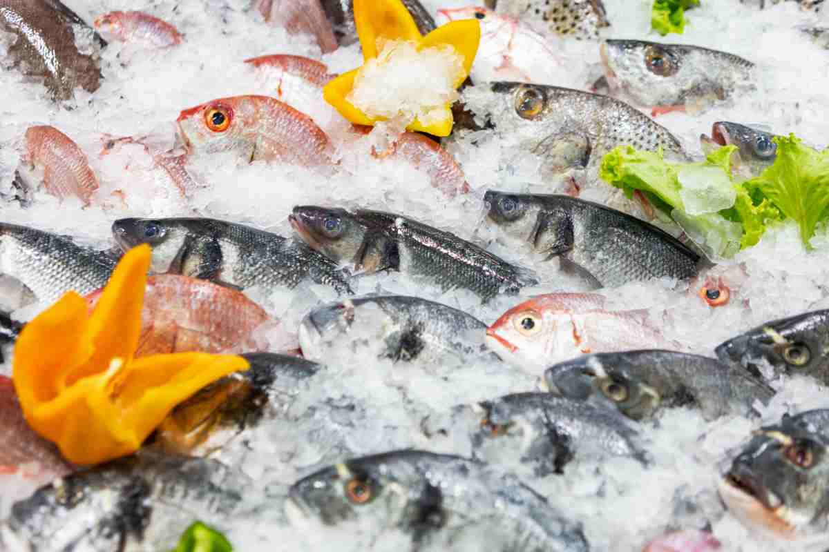 Pesce al supermercato