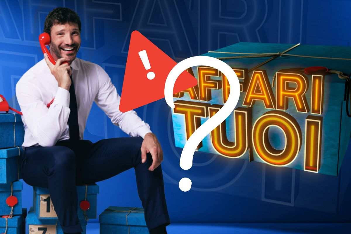 Stefano De Martino conduce Affari Tuoi