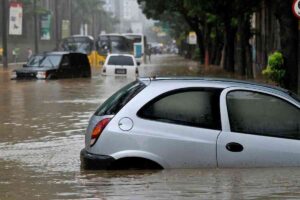Strade inondate
