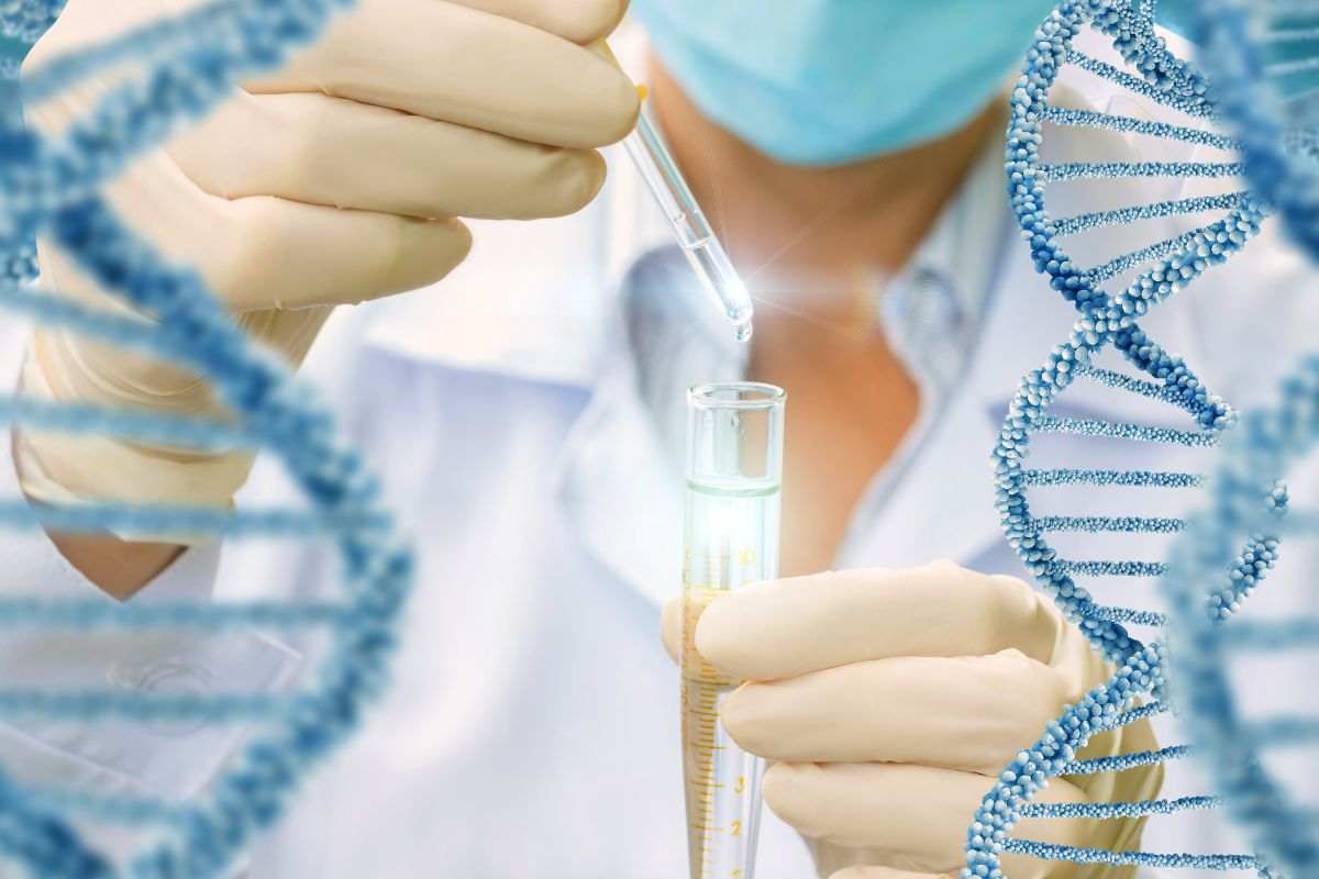 Test genetico in laboratorio