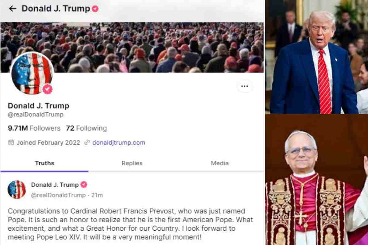 Donald Trump, le prime parole sul nuovo Papa appena eletto