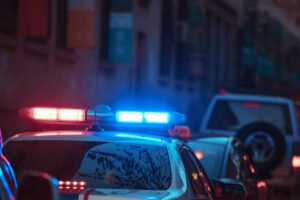 volante della polizia