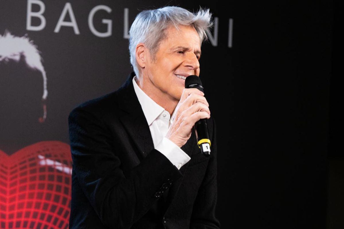 Baglioni in conferenza stampa