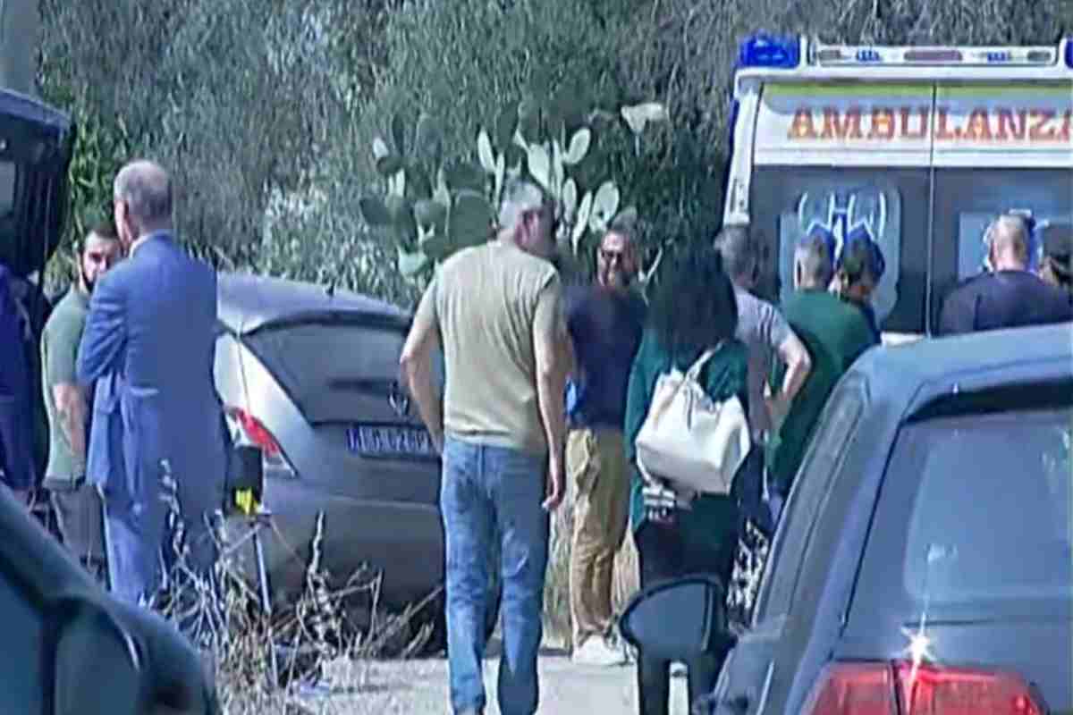 Il luogo dove è avvenuta la sparatoria in cui è morto Carlo Legrottaglie