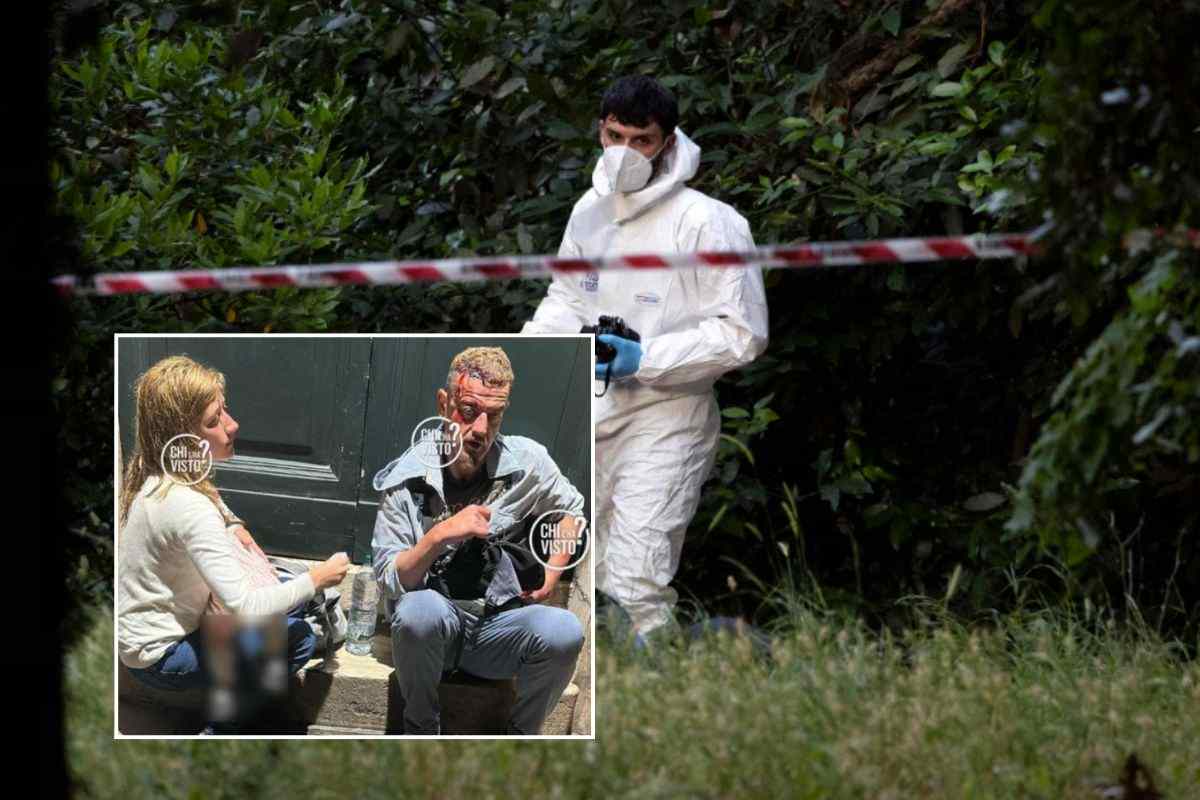 Indagini della Scientifica a Villa Pamphili