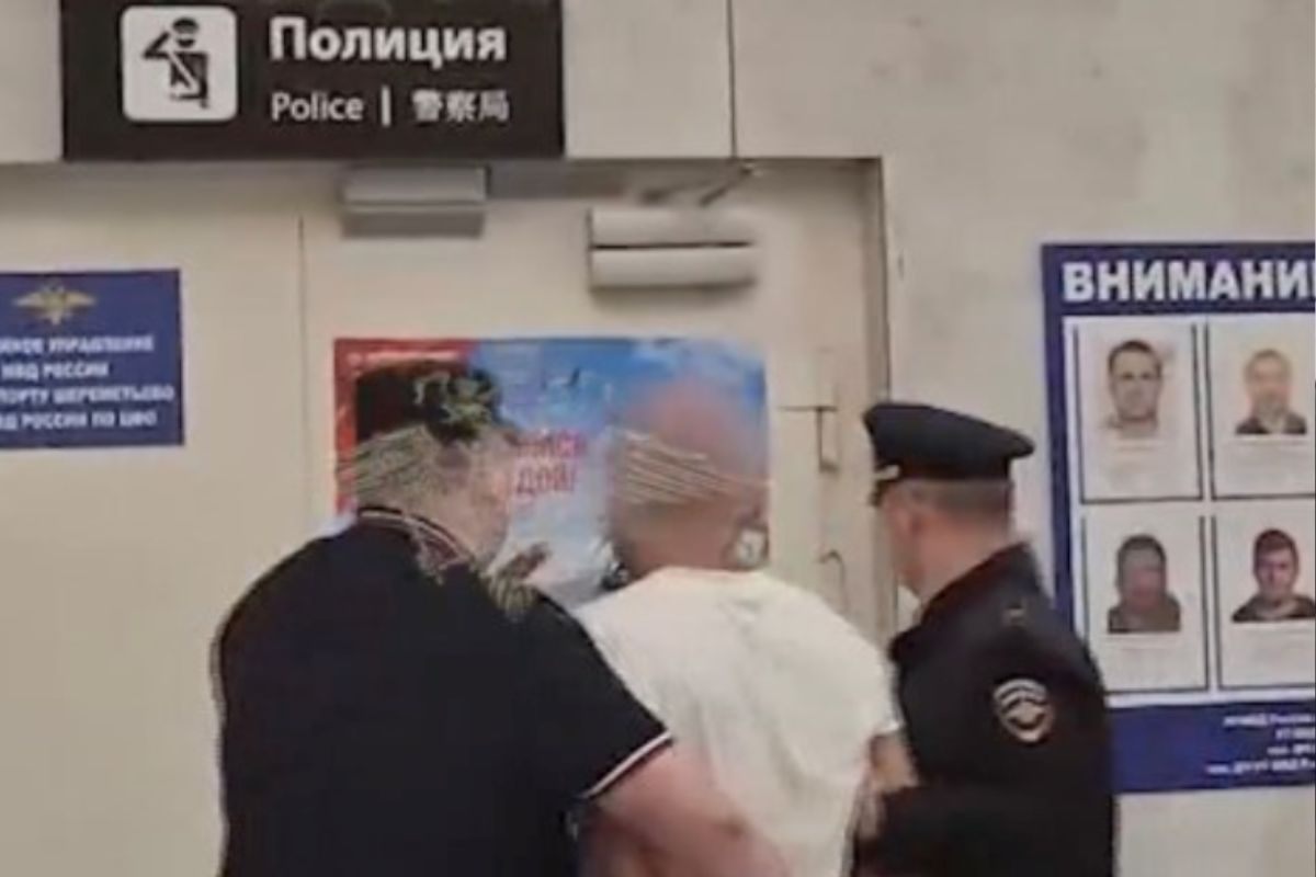 L'uomo arrestato dagli agenti