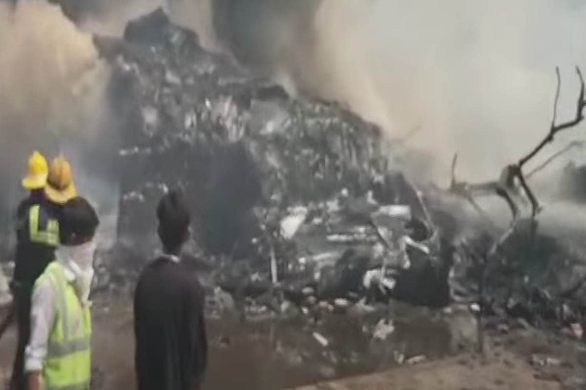 Immagini dal luogo della tragedia in India