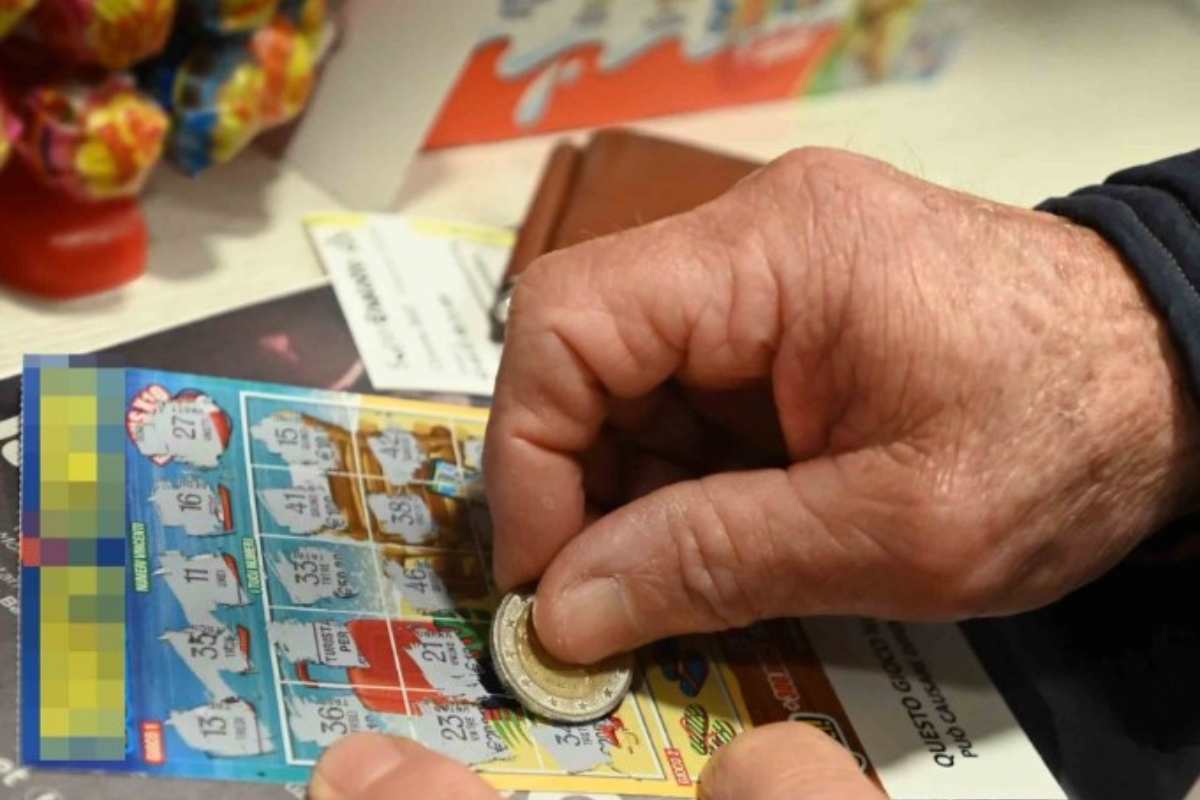 Uomo che tenta la fortuna
