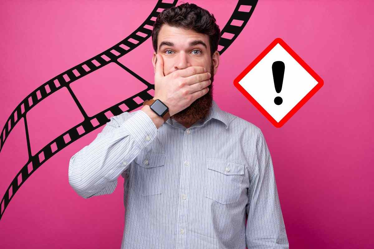 Uomo evita di fare spoiler