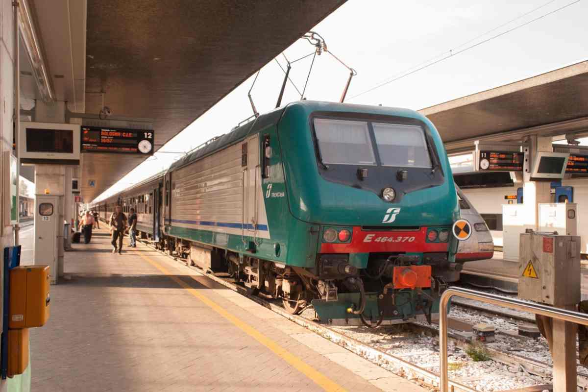 Viaggio in treno per l'Italia