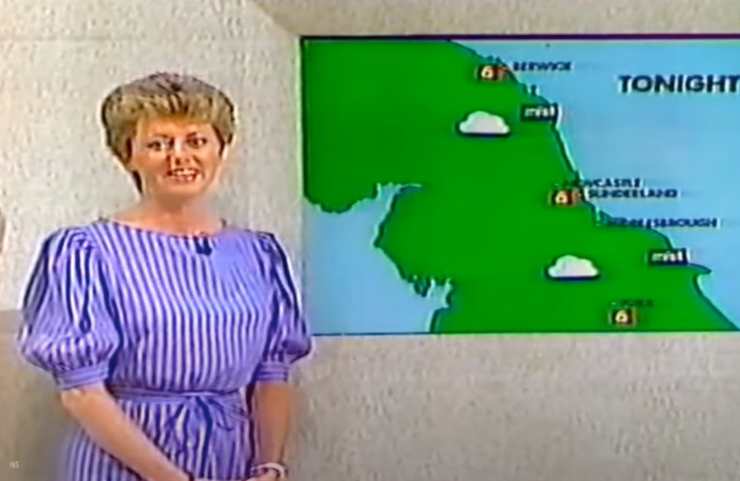donna che fa meteo