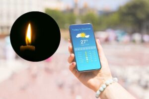 meteo e segnale di lutto