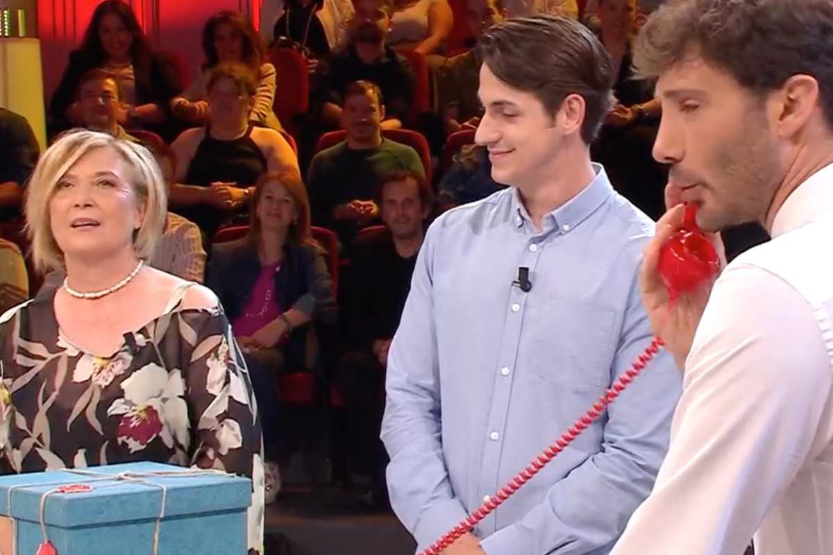 nonna e nipote ad affari tuoi