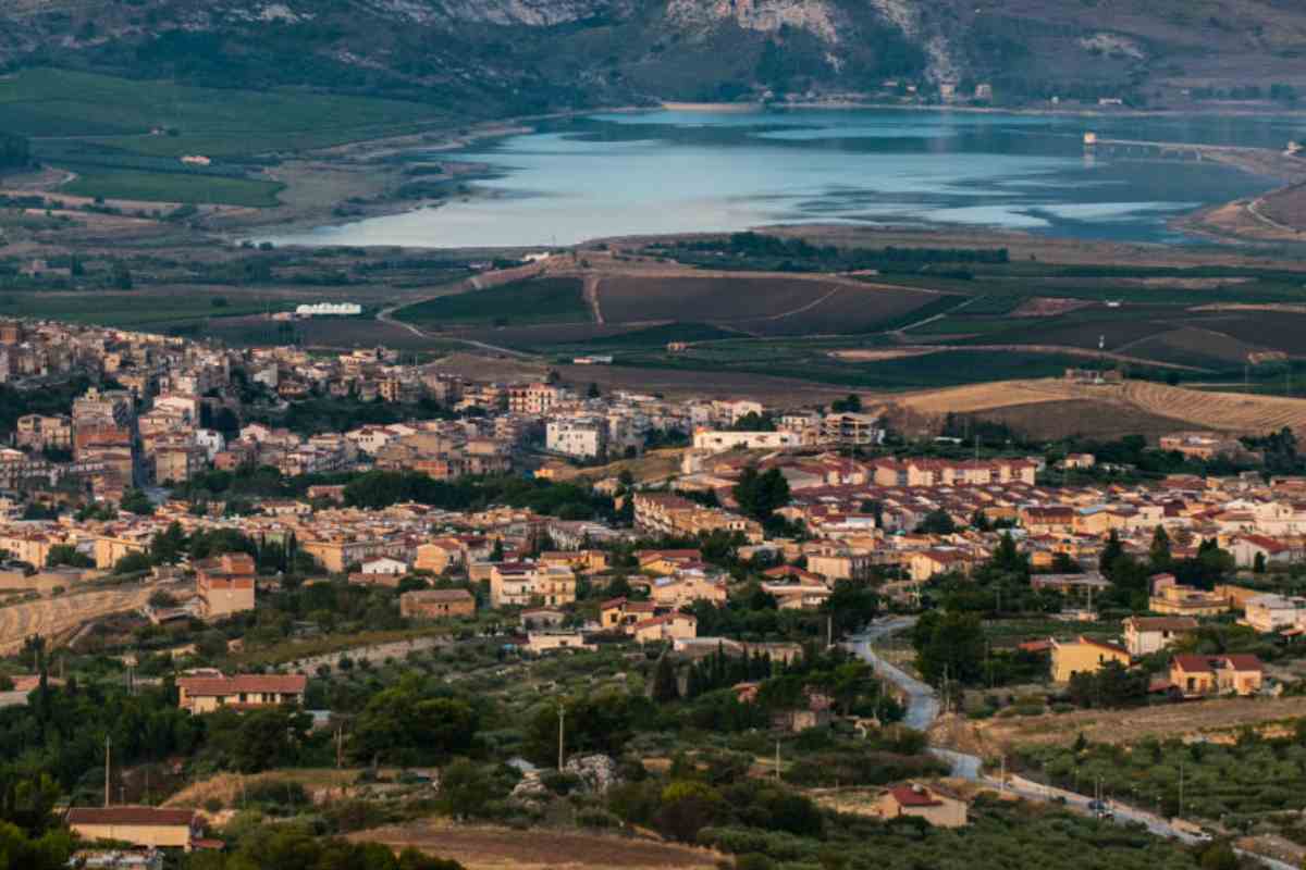 paesino dall'alto