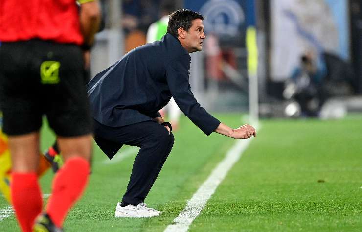 chivu accovacciato a bordocampo