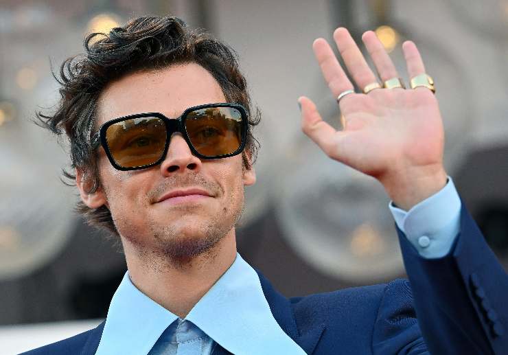 harry styles saluta