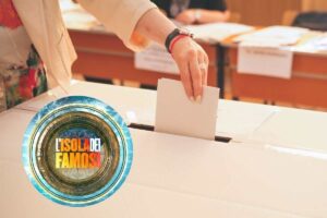 scrutinio e logo isola dei famosi