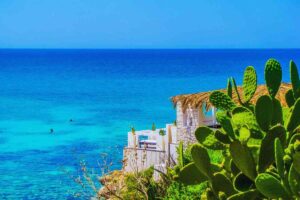 scorcio sul mare