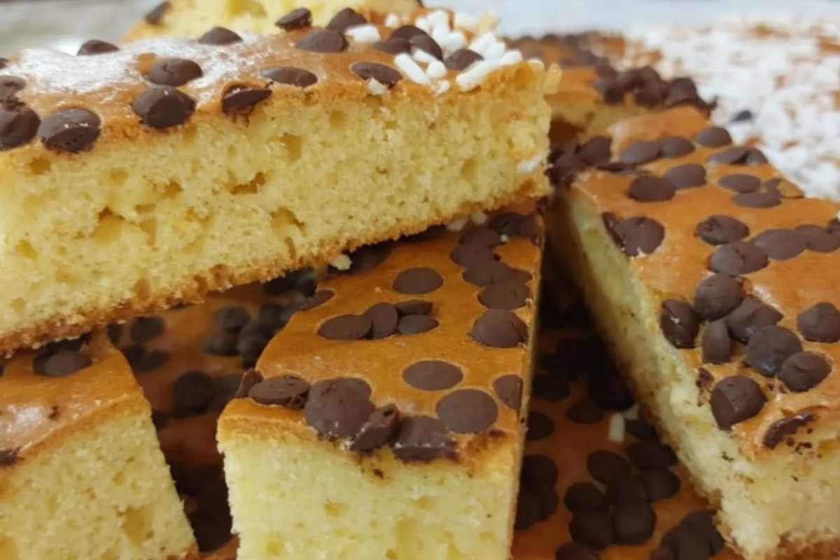 Brioscine con gocce di cioccolato