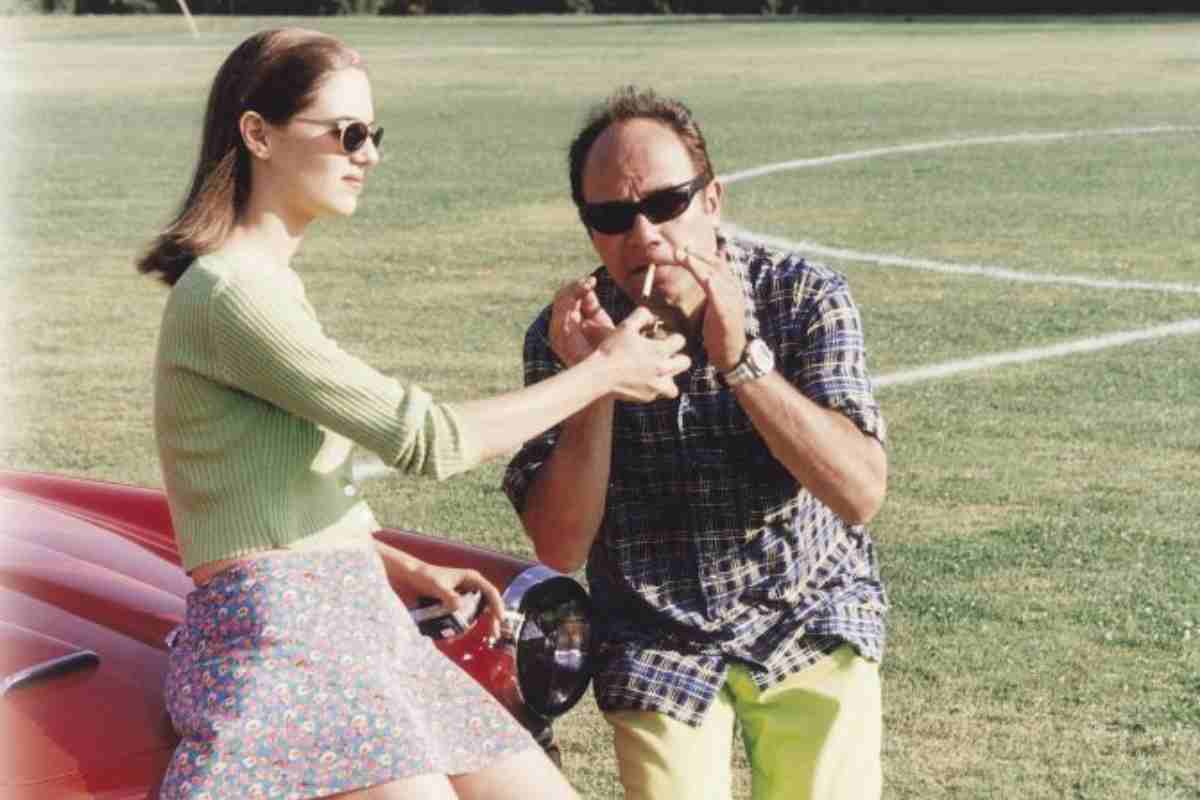 Regina Orioli con Carlo Verdone in Gallo Cedrone