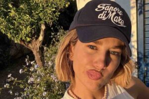 Clizia Incorvaia litiga piatto pasta