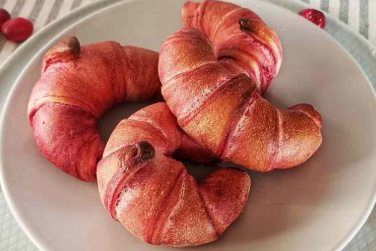 Croissant rosa