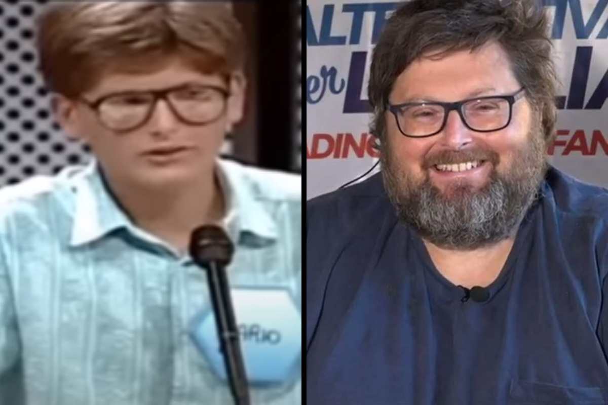 Mario Adinolfi a 15 anni e oggi