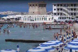 vista di lido san giovanni a gallipoli
