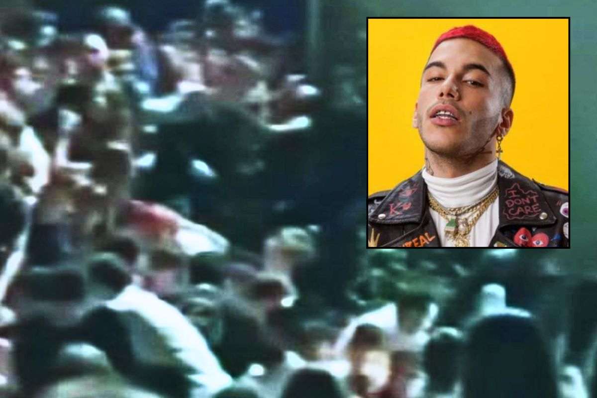 La calca al concerto di Sfera Ebbasta
