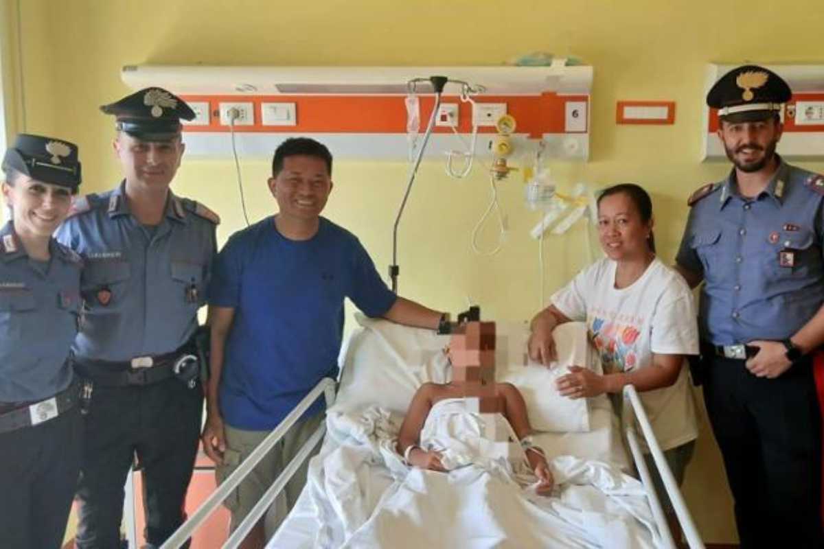 allen, la sua famiglia e i carabinieri