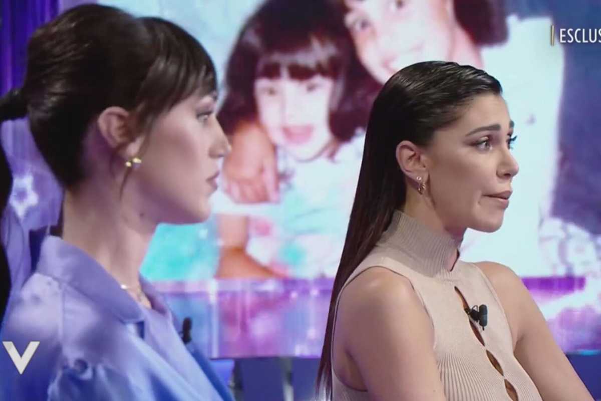 belen e cecilia in primo piano