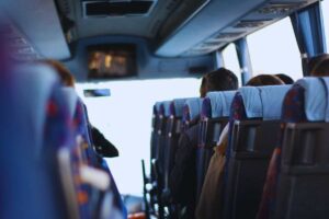 interno di un autobus