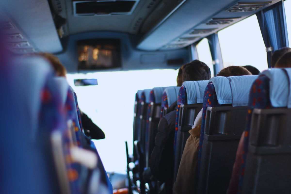 interno di un autobus