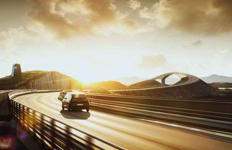 auto in autostrada